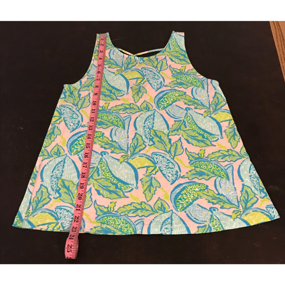 Lilly Pulitzer Kristen Urchin Pink Vitamin Sea Tank Top - Picture 6 of 8